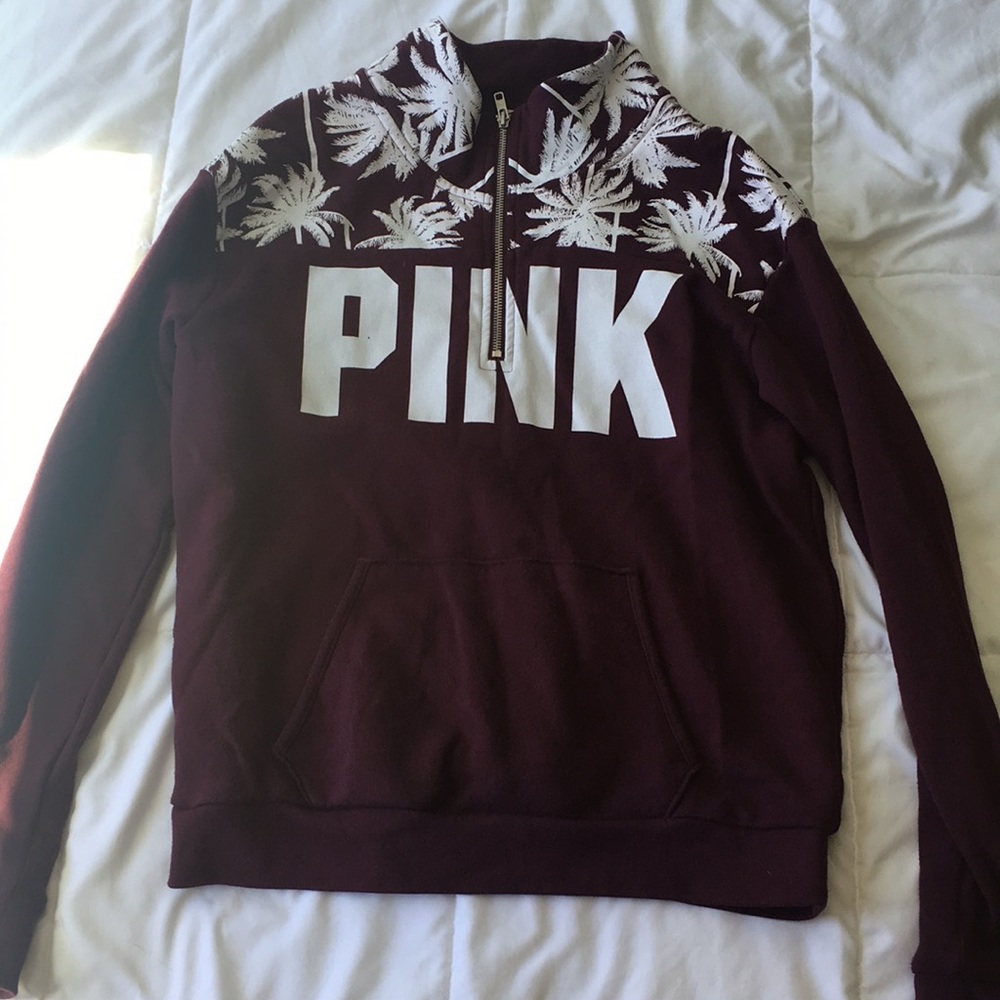 PINK High Neck Sweatshirt